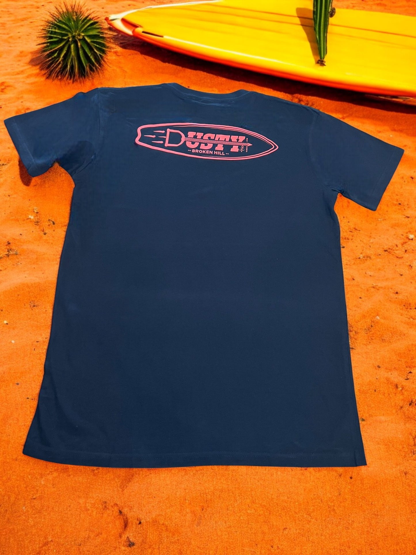 Dusty Ski & Surf OG Casual Men's Tee, Black