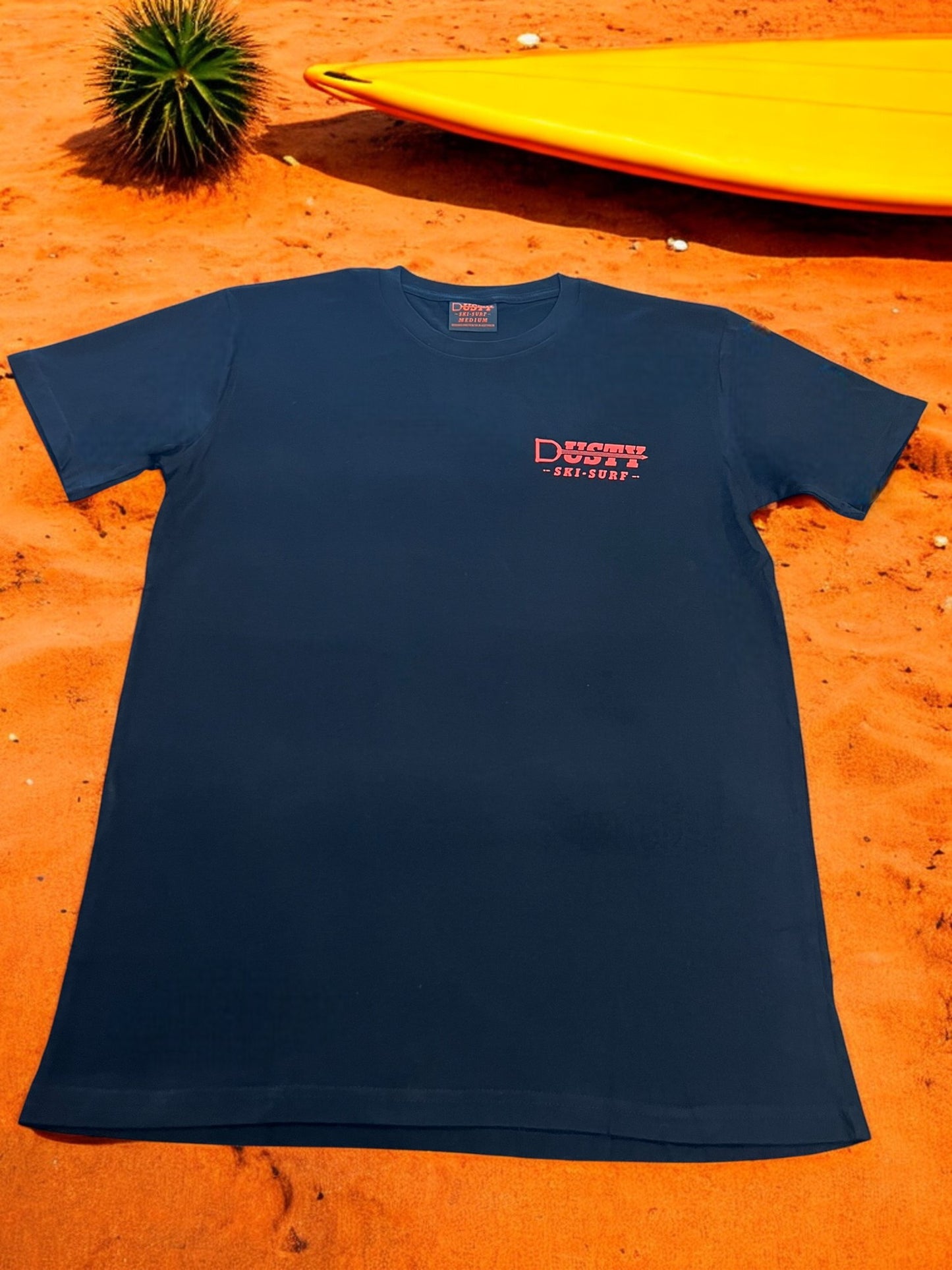 Dusty Ski & Surf OG Casual Men's Tee, Black
