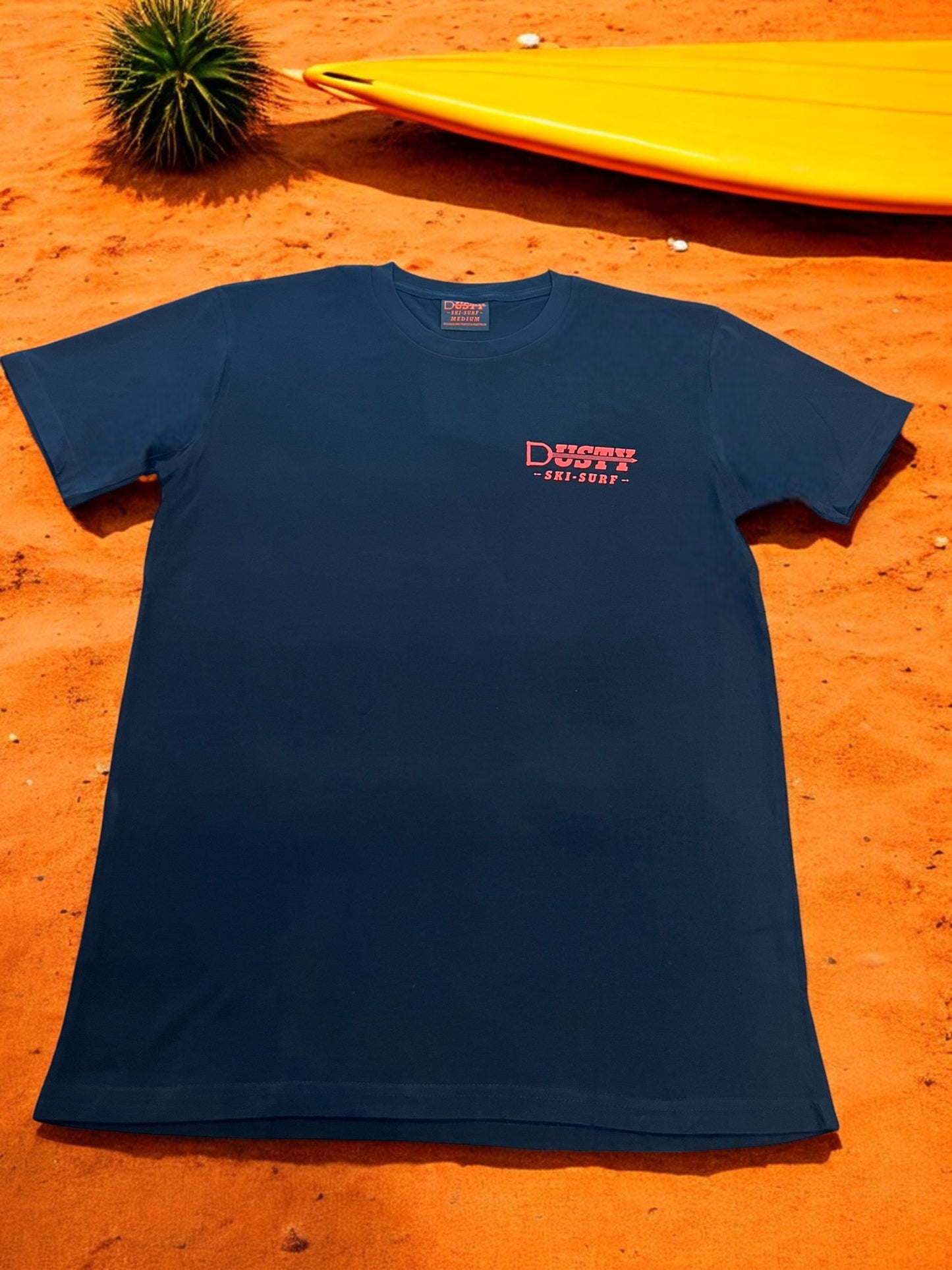 Dusty Ski & Surf OG Casual Men's Tee, Black