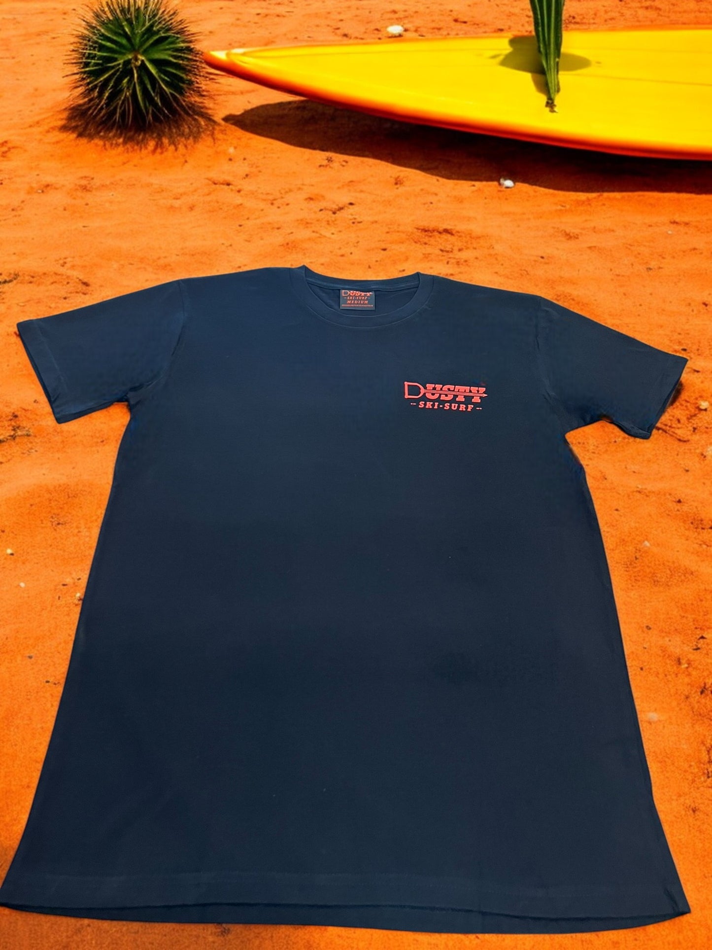 Dusty Ski & Surf OG Casual Men's Tee, Black