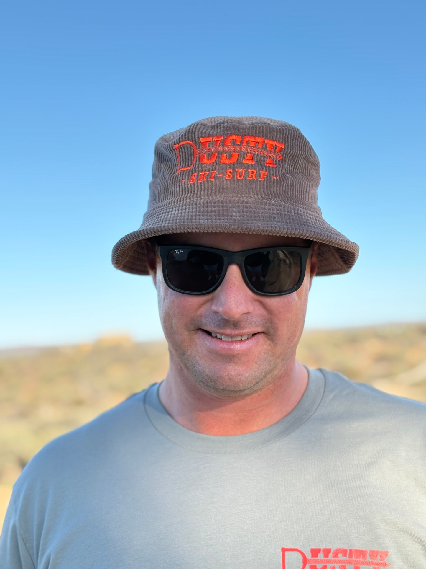 Dusty Cord Bucket Hat OG - Walnut