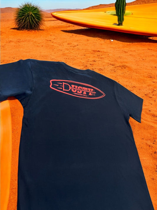 Dusty Ski & Surf OG Casual Men's Tee, Black