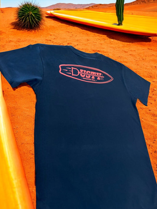 Dusty Ski & Surf OG Casual Men's Tee, Black