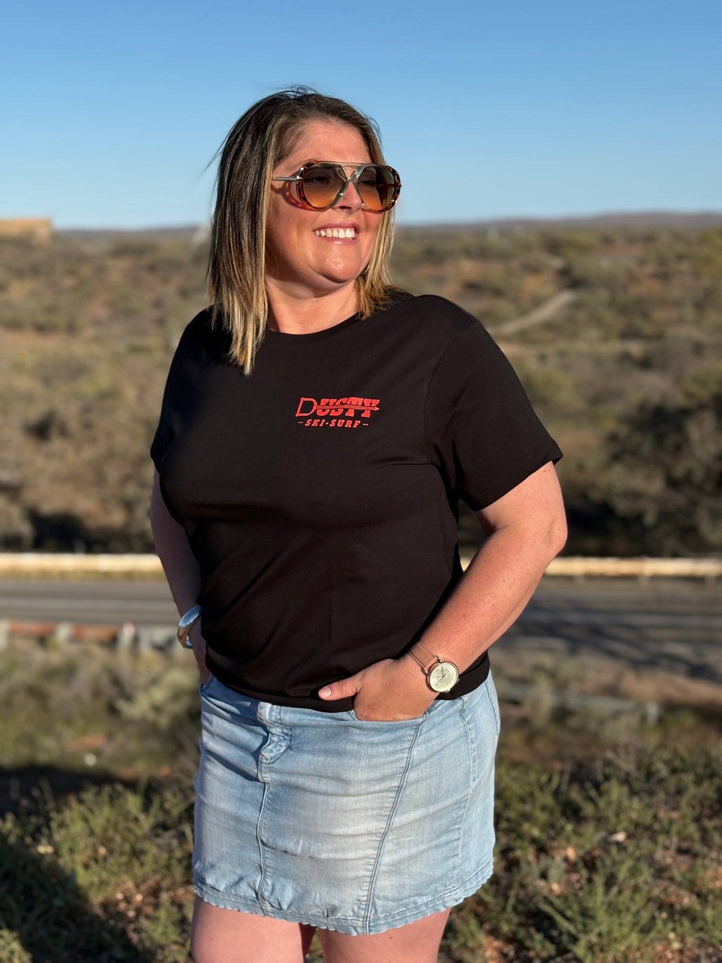 Dusty Women's OG Tee-Black