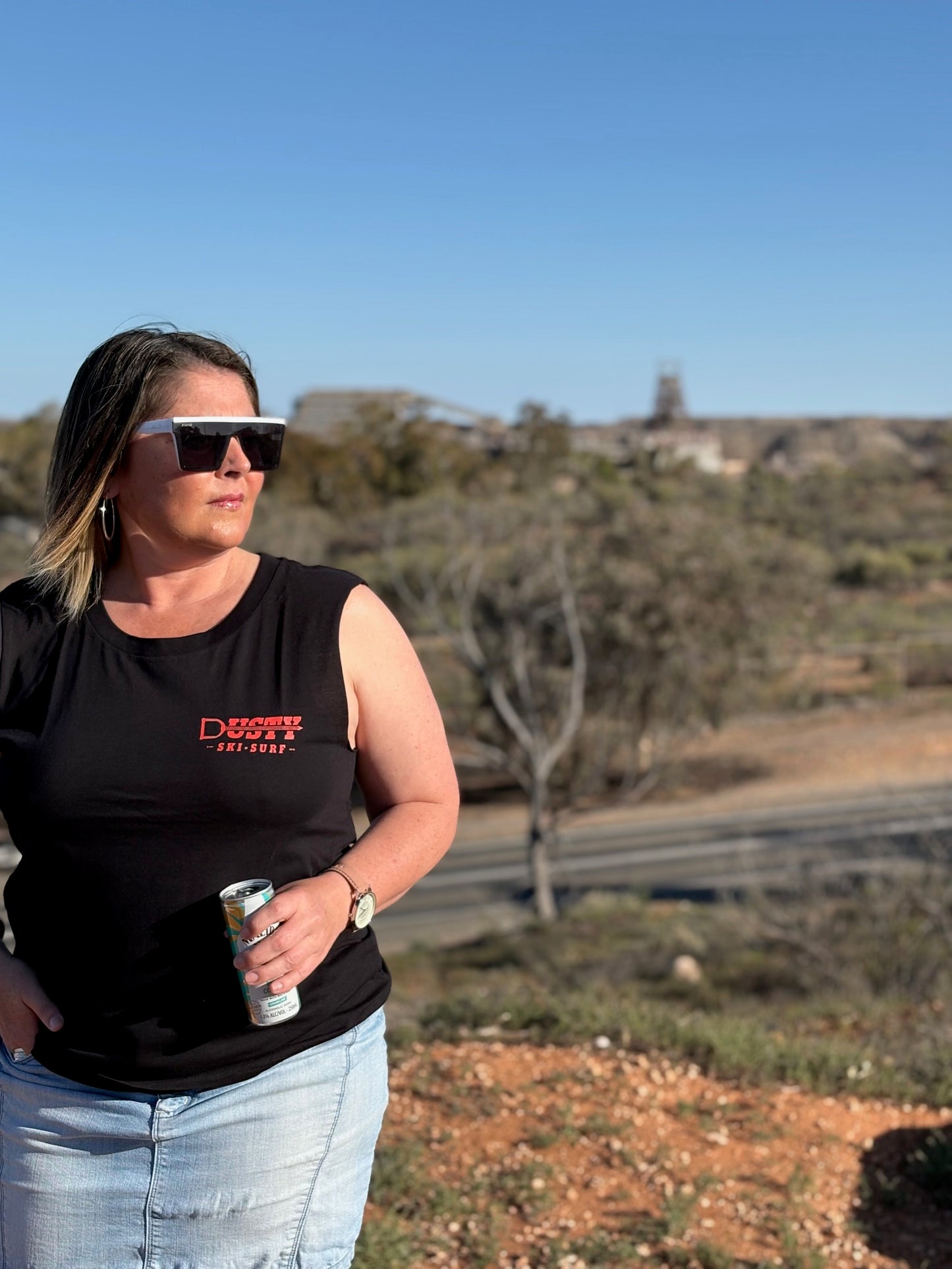 Dusty Women's Tank OG-Black